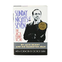 Signed Copy of Sunday Nights at Seven: The Jack Benny Story by Jack Benny and Jo