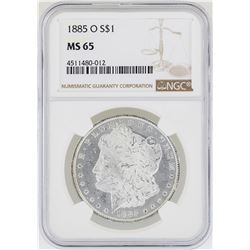1885-O NGC MS 65 Morgan Silver Dollar