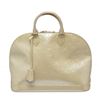 Image 1 : Louis Vuitton Ivory Vernis Monogram Alma GM Handbag