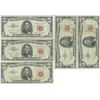 Image 3 : 1963 $5 Red Seal Bill Lot of 10