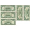 Image 4 : 1963 $5 Red Seal Bill Lot of 10