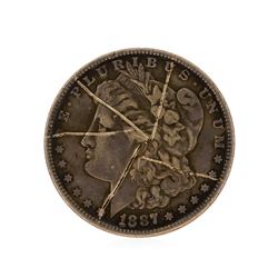 1887 Morgan Silver Dollar