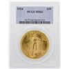 Image 1 : 1924 $20 St. Gaudens Double Eagle Gold Coin PCGS MS63