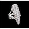 Image 1 : 2.73 ctw Diamond Ring - 14KT White Gold