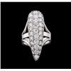 Image 2 : 2.73 ctw Diamond Ring - 14KT White Gold