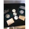 Image 1 : CANADA OLYMPIC LOT OF SILVER $5 AND $20 COINS!