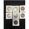 Image 2 : CANADA 50 CENTS LOT OF 7 COINS!