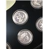 Image 2 : 2000 CANADA STERLING SILVER 25 CENTS SET!
