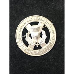 N.N.S. HIGHLANDERS CAP BADGE!