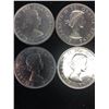 Image 2 : 1964 CANADA SILVER DOLLARS! LOT OF 4!