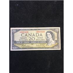 1954 BANK OF CANADA $20 NOTE!