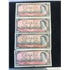 Image 1 : 1954 BANK OF CANADA $2 NOTES!