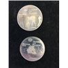 Image 1 : 1976 MONTREAL $5 SILVER COINS LOT OF 2!