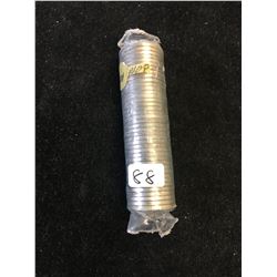 2001(NO P) CANADA UNC ROLL OF 5 CENTS!