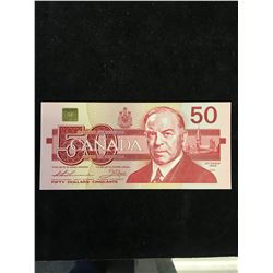 1988 $50 BANKOF CANADA RADAR NOTE!