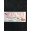 Image 2 : 1988 $50 BANKOF CANADA RADAR NOTE!