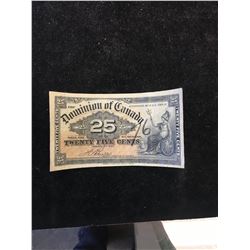 1900 CANADA SHINPLASTER!