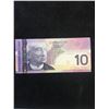 Image 1 : 2005 BANK OF CANADA $10 RADAR NOTE!