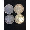 Image 2 : CANADA 50 CENTS LOT! 4 GEORGE VI COINS!