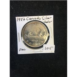 1952 CANADA SILVER DOLLAR! FWL