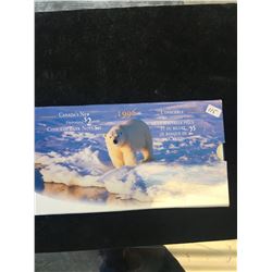 1996 CANADA UNCIRCULATED $2 COIN AND BANK NOTE SET!