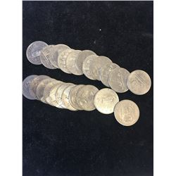 1973-1985 CANADA NICKEL DOLLARS! 22 MIXED DATES!