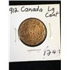 Image 1 : 1912 CANADA LARGE CENT! LUSTROUS!