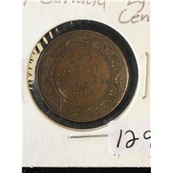 1917 CANADA LARGE CENT! HIGH GRADE!