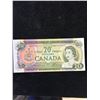 Image 1 : 1969 BANK OF CANADA $20 SOLID # RADAR NOTE!