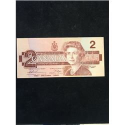 1986 BANK OF CANADA $2 RADAR NOTE!