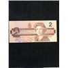 Image 1 : 1986 BANK OF CANADA $2 RADAR NOTE!
