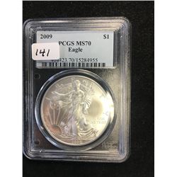 2009 USA EAGLE! PCGS MS-70!