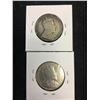 Image 2 : 1910 CANADA 50 CENTS VIC LEAVES AND EDWARD LEAVES! LOT OF 2 COINS