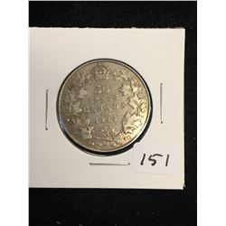 1912 CANADA 50 CENTS! KEY DATE!