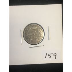 1900 (WIDE 1) CANADA 10 CENTS.