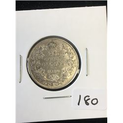 1910 CANADA 25 CENTS!