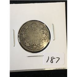 1927 (KEY DATE) CANADA 25 CENTS!
