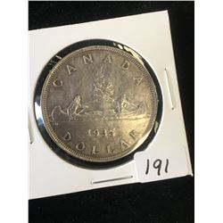 1935 CANADA SILVER DOLLAR! CANADAS FIRST SILVER DOLLAR!