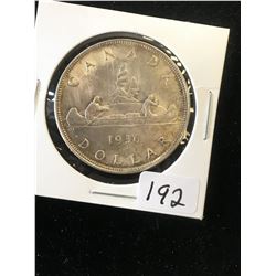 1936 CANADA SILVER DOLLAR!