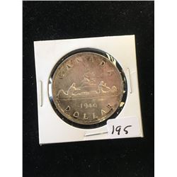 1946 CANADA SILVER DOLLAR!