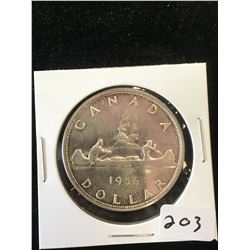 1956 CANADA SILVER DOLLAR!