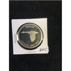 1967 CANADA SILVER DOLLAR! HC