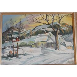 T. Foster Winter Scene