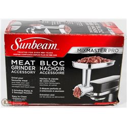 SUNBEAM MIXMASTER PRO MEAT GRINDER ACCESSORY
