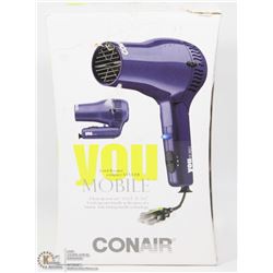 CONAIR 1875W CORD KEEPER COMPACT HAIR DRYER/STYLER