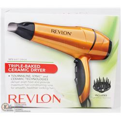 REVLON TRIPLE BAKED CERAMIC DRYER