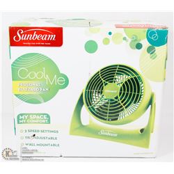 SUNBEAM COOL ME PERSONAL BLIZZARD FAN