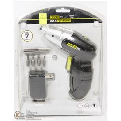 POWER IT 7PC ELECTRIC SCREWDRIVER SET