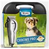 Image 1 : WAHL CHROME PRO PET CLIPPER KIT IN CASE