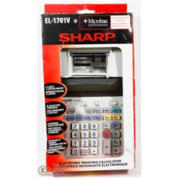 SHARP EL-1701V ELECTRONIC PRINTING CALCULATOR
